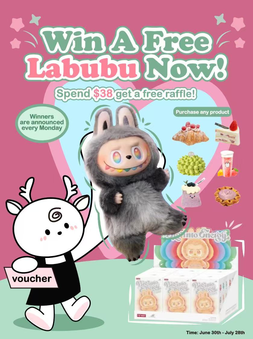 Labubu Craze Continues! Sweet Lu Raffle Event Underway – Have You Join