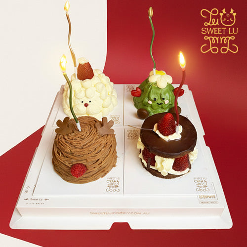 Christmas-Four In One Cake Box