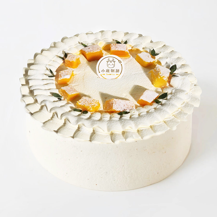 Mango Sticky Rice Crepe Cake