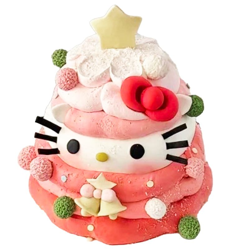 Pink Christmas Kitty