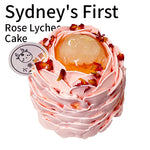 4 Inch Lychee & Rose Cake