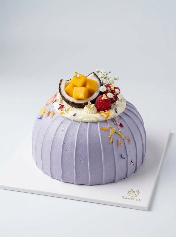 [MiniCake]Mango Coconut & Rice Pudding Cake 芒果椰子大米蛋糕