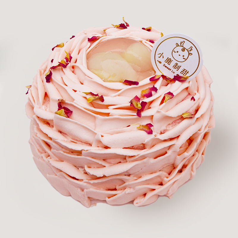 [Mother's Day] Lychee & Rose Cake