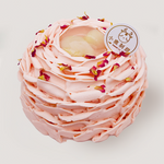 【Rose Shape】Lychee & Rose Cake