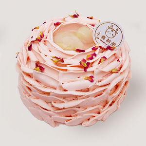[Mother's Day] Lychee & Rose Cake