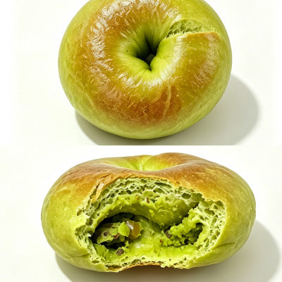 2pcs x Pistachio Crumble Bagel 开心果奶酥贝果