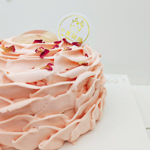 [Mother's Day] Lychee & Rose Cake