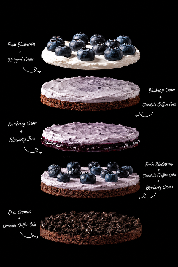 [MiniCake]Jelly Blueberry | Jelly 蓝莓蛋糕