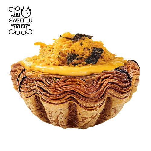 Salted Egg Yolk  Bloom Tart