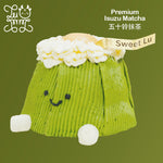 Jelly Matcha Yuzu Cake