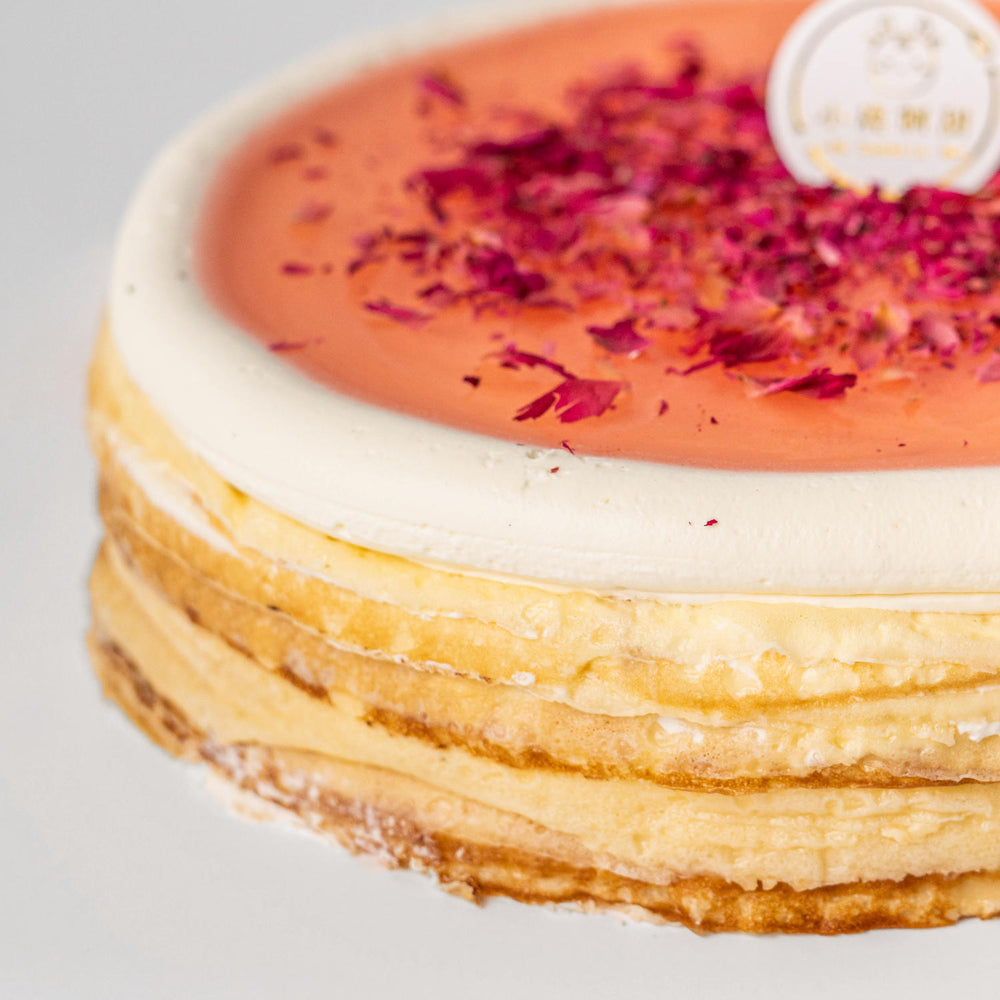 Rose Crepe Cake