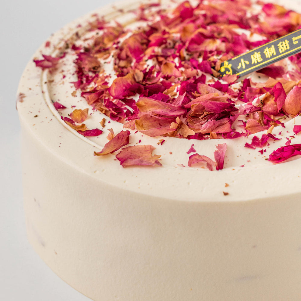 Rose Lychee Cake